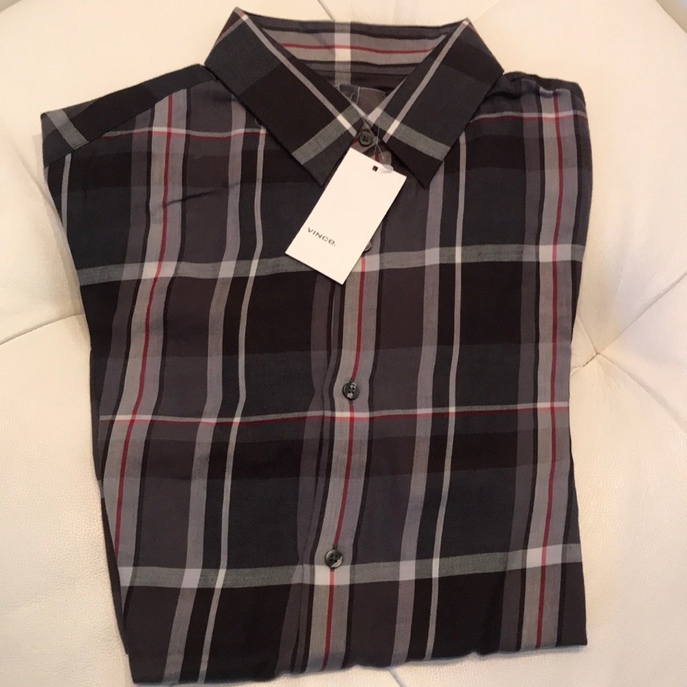 NWT Vince button down shirt